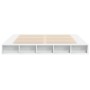 Weißer Bettrahmen aus Holzwerkstoff, 180 x 200 cm von vidaXL, Betten und Lattenroste - Ref: Foro24-3280454, Preis: 170,77 €, ...