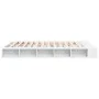 Estructura de cama madera de ingeniería blanca 180x200 cm de vidaXL, Camas y somieres - Ref: Foro24-3280454, Precio: 168,57 €...