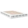 White engineered wood bed frame 160x200 cm by vidaXL, Beds and slatted bases - Ref: Foro24-3280461, Price: 166,29 €, Discount: %