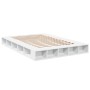 Weißer Bettrahmen aus Holzwerkstoff, 160 x 200 cm von vidaXL, Betten und Lattenroste - Ref: Foro24-3280461, Preis: 168,66 €, ...