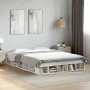 Estructura de cama madera de ingeniería blanca 150x200 cm de vidaXL, Camas y somieres - Ref: Foro24-3280468, Precio: 154,64 €...