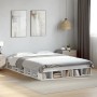 Weißer Bettrahmen aus Holzwerkstoff, 150 x 200 cm von vidaXL, Betten und Lattenroste - Ref: Foro24-3280468, Preis: 156,59 €, ...