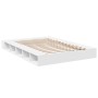 Weißer Bettrahmen aus Holzwerkstoff, 150 x 200 cm von vidaXL, Betten und Lattenroste - Ref: Foro24-3280468, Preis: 156,59 €, ...