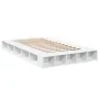 White engineered wood bed frame 120x200 cm by vidaXL, Beds and slatted bases - Ref: Foro24-3280482, Price: 216,55 €, Discount: %
