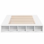 Weißer Bettrahmen aus Holzwerkstoff, 120 x 200 cm von vidaXL, Betten und Lattenroste - Ref: Foro24-3280482, Preis: 222,85 €, ...