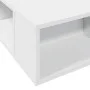 White engineered wood bed frame 120x200 cm by vidaXL, Beds and slatted bases - Ref: Foro24-3280482, Price: 216,55 €, Discount: %
