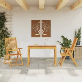 Garden dining set 3 pieces solid acacia wood by vidaXL, Garden sets - Ref: Foro24-3295254, Price: 264,17 €, Discount: %