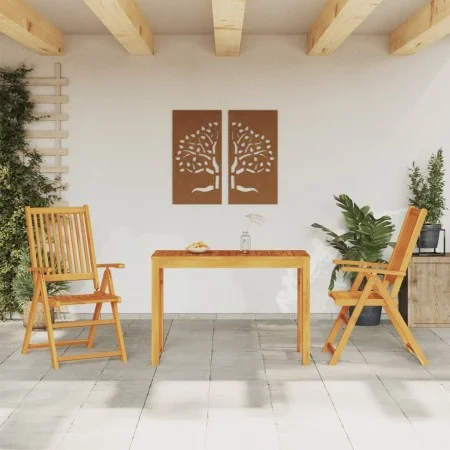 Garden dining set 3 pieces solid acacia wood by vidaXL, Garden sets - Ref: Foro24-3295254, Price: 275,66 €, Discount: %