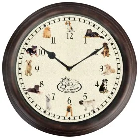 Esschert Design Clock with dog sounds by Esschert Design, Wall clocks - Ref: Foro24-428858, Price: 23,35 €, Discount: %