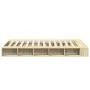 Sonoma oak engineered wood bed frame 120x190 cm by vidaXL, Beds and slatted bases - Ref: Foro24-3280505, Price: 125,26 €, Dis...