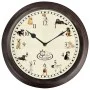 Esschert Design Clock with dog sounds by Esschert Design, Wall clocks - Ref: Foro24-428858, Price: 23,35 €, Discount: %