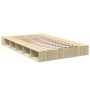 Estructura de cama madera de ingeniería roble Sonoma 120x190 cm de vidaXL, Camas y somieres - Ref: Foro24-3280505, Precio: 12...
