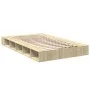 Sonoma oak engineered wood bed frame 120x190 cm by vidaXL, Beds and slatted bases - Ref: Foro24-3280505, Price: 125,26 €, Dis...