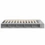 Sonoma-grauer Holzwerkstoff-Bettrahmen 140 x 190 cm von vidaXL, Betten und Lattenroste - Ref: Foro24-3280494, Preis: 168,63 €...