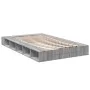Sonoma-grauer Holzwerkstoff-Bettrahmen 140 x 190 cm von vidaXL, Betten und Lattenroste - Ref: Foro24-3280494, Preis: 168,63 €...