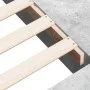 Estructura de cama madera de ingeniería gris hormigón 100x200cm de vidaXL, Camas y somieres - Ref: Foro24-3280513, Precio: 11...