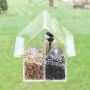 Esschert Design Combined feeder transparent acrylic by Esschert Design, Bird feeders - Ref: Foro24-428843, Price: 17,02 €, Di...
