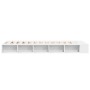 White engineered wood bed frame 90x190 cm by vidaXL, Beds and slatted bases - Ref: Foro24-3280524, Price: 119,77 €, Discount: %