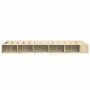 Bettgestell aus Sonoma-Eiche-Holzwerkstoff, 90 x 190 cm von vidaXL, Betten und Lattenroste - Ref: Foro24-3280526, Preis: 117,...