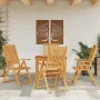 Garden dining set 5 pieces solid acacia wood by vidaXL, Garden sets - Ref: Foro24-3295261, Price: 417,63 €, Discount: %