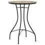 Weißes Terrakotta-Keramik-Eisen-Mosaik-Bistro-Set von vidaXL, Gartensets - Ref: Foro24-3216356, Preis: 256,41 €, Rabatt: %
