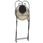 Weißes Terrakotta-Keramik-Eisen-Mosaik-Bistro-Set von vidaXL, Gartensets - Ref: Foro24-3216356, Preis: 256,41 €, Rabatt: %