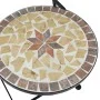 Weißes Terrakotta-Keramik-Eisen-Mosaik-Bistro-Set von vidaXL, Gartensets - Ref: Foro24-3216356, Preis: 256,41 €, Rabatt: %