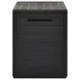 Anthrazitgraue Garten-Aufbewahrungsbox 78x44x55 cm von vidaXL, Aufbewahrungsboxen für den Außenbereich - Ref: Foro24-49444, P...