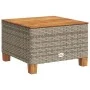 7-teiliges Gartensofa-Set mit grauen synthetischen Rattankissen von vidaXL, Gartensets - Ref: Foro24-3261744, Preis: 532,05 €...