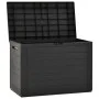 Anthrazitgraue Garten-Aufbewahrungsbox 78x44x55 cm von vidaXL, Aufbewahrungsboxen für den Außenbereich - Ref: Foro24-49444, P...