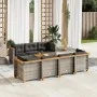8-piece garden sofa set and gray synthetic rattan cushions by vidaXL, Garden sets - Ref: Foro24-3261750, Price: 656,13 €, Dis...