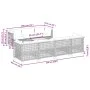 Set de sofás de jardín 8 piezas y cojines ratán sintético negro de vidaXL, Conjuntos de jardín - Ref: Foro24-3261752, Precio:...