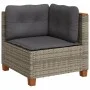 6-piece garden furniture set and gray synthetic rattan cushions by vidaXL, Garden sets - Ref: Foro24-3261840, Price: 414,50 €...