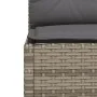 6-teiliges Gartenmöbel-Set und graue synthetische Rattankissen von vidaXL, Gartensets - Ref: Foro24-3261840, Preis: 414,50 €,...