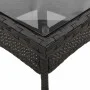 Garden dining set 3 pieces with black glass synthetic rattan cushions by vidaXL, Garden sets - Ref: Foro24-3278599, Price: 20...