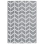 Alfombra de exterior PP gris 140x200 cm de vidaXL, Protectores para exterior - Ref: Foro24-316950, Precio: 28,39 €, Descuento: %