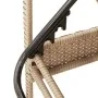 Liege mit beigem synthetischem Rattankissen 63x200x81 cm von vidaXL, Liegen - Ref: Foro24-368302, Preis: 159,16 €, Rabatt: %