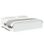 Estructura de cama madera de ingeniería blanca 180x200 cm de vidaXL, Camas y somieres - Ref: Foro24-3280993, Precio: 135,75 €...