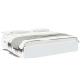 White engineered wood bed frame 180x200 cm by vidaXL, Beds and slatted bases - Ref: Foro24-3280993, Price: 137,38 €, Discount: %