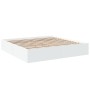 Weißer Bettrahmen aus Holzwerkstoff, 180 x 200 cm von vidaXL, Betten und Lattenroste - Ref: Foro24-3280993, Preis: 137,38 €, ...
