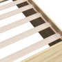 Bettgestell aus Sonoma-Eiche-Holzwerkstoff, 120 x 190 cm von vidaXL, Betten und Lattenroste - Ref: Foro24-3281044, Preis: 114...