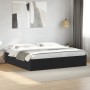 Schwarzer Bettrahmen aus Holzwerkstoff, 200 x 200 cm von vidaXL, Betten und Lattenroste - Ref: Foro24-3280987, Preis: 144,68 ...