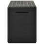 Anthracite gray garden storage box 116x44x55 cm by vidaXL, Outdoor storage boxes - Ref: Foro24-49445, Price: 85,66 €, Discoun...