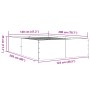 White engineered wood bed frame 120x200 cm by vidaXL, Beds and slatted bases - Ref: Foro24-3280930, Price: 143,35 €, Discount: %