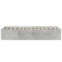 Estructura de cama madera de ingeniería gris hormigón 90x200cm de vidaXL, Camas y somieres - Ref: Foro24-3281059, Precio: 92,...