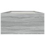 Sonoma gray engineered wood bed frame 90x200 cm by vidaXL, Beds and slatted bases - Ref: Foro24-3280970, Price: 111,40 €, Dis...