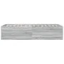 Estructura de cama madera de ingeniería gris Sonoma 90x200 cm de vidaXL, Camas y somieres - Ref: Foro24-3280970, Precio: 110,...