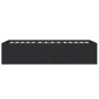Black engineered wood bed frame 90x200 cm by vidaXL, Beds and slatted bases - Ref: Foro24-3280966, Price: 111,40 €, Discount: %