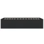 Black engineered wood bed frame 90x200 cm by vidaXL, Beds and slatted bases - Ref: Foro24-3280966, Price: 110,18 €, Discount: %