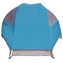 Tienda de campaña iglú para 1 persona impermeable azul